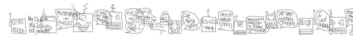 robot crisis  dingbats font